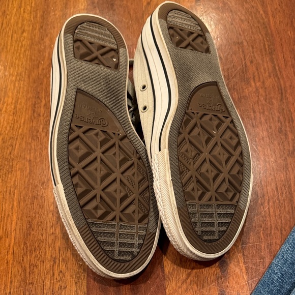 Converse Light Tan Low-Top Sneakers- Mens - Picture 5 of 6